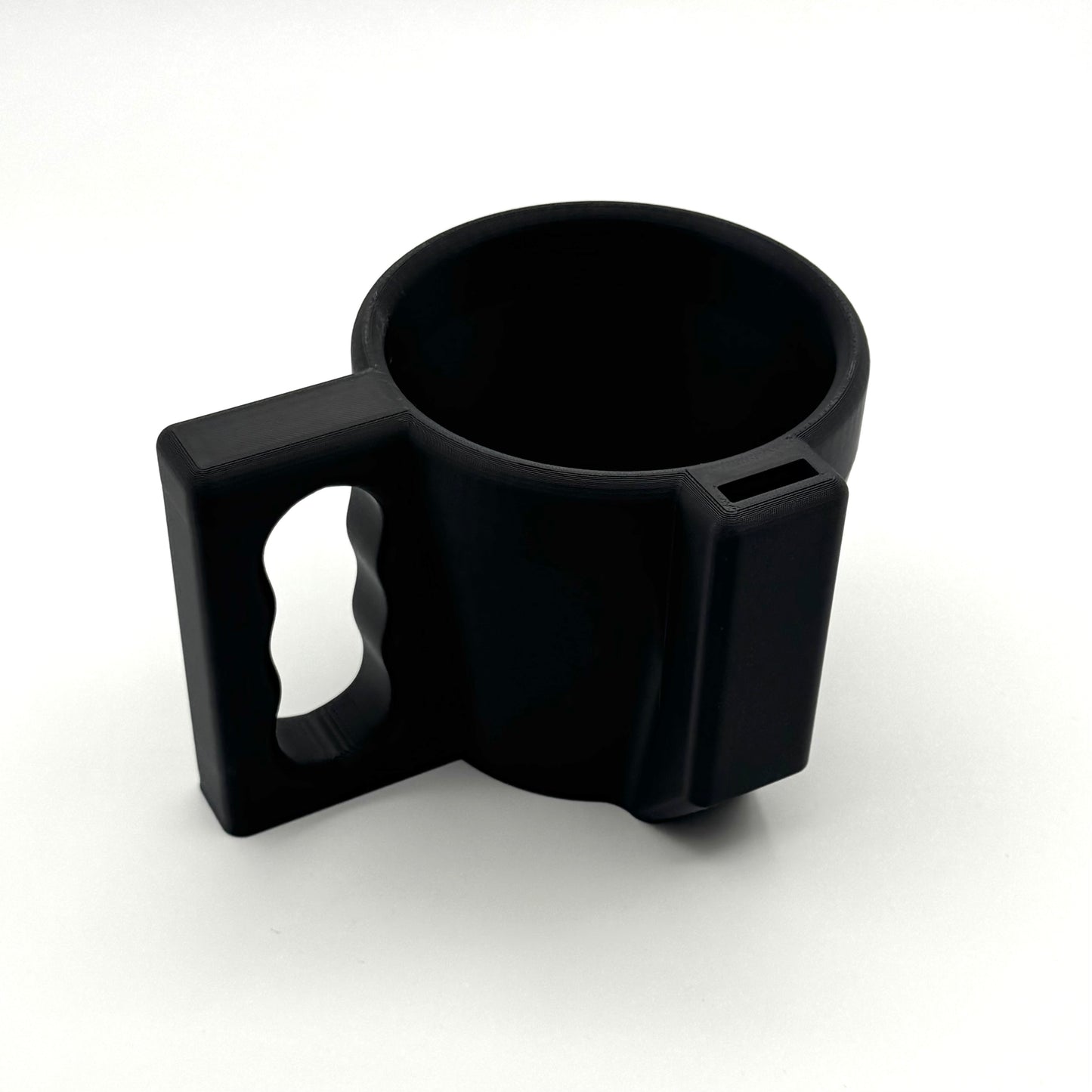 Pint Ice Cream Holder with Handle & Spoon Slot