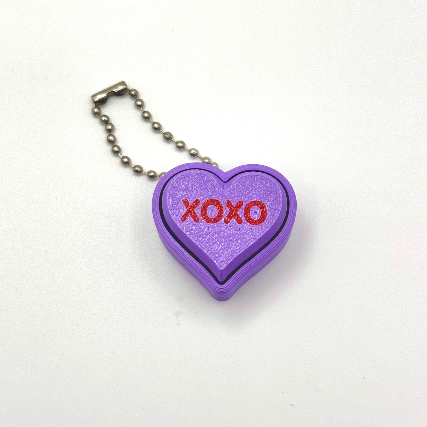 Heart Clickers Anti Valentine's Gift Keychain - Cute Design for everyday essentials, multi pack available