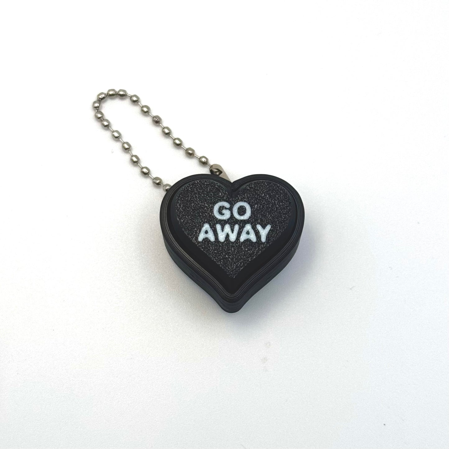 Heart Clickers Anti Valentine's Gift Keychain - Cute Design for everyday essentials, multi pack available