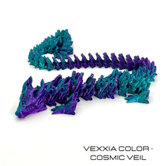 Vexxia Giant Articulated Lunar Dragon Figurine 27in thumb 1