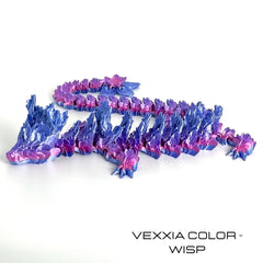 Vexxia Giant Cherry Blossom Dragon Sculpture Display Piece 24in thumb 1
