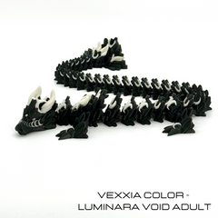 Vexxia Void Lunar Articulated Dragon - Premium Dual-Color Series thumb 5