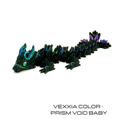 Vexxia Void Lunar Articulated Dragon - Premium Dual-Color Series thumb 2