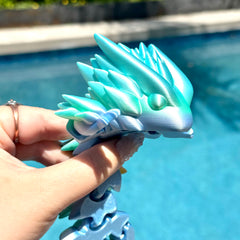 Vexxia Giant Spiky Dragon Articulated Figurine 11in thumb 3