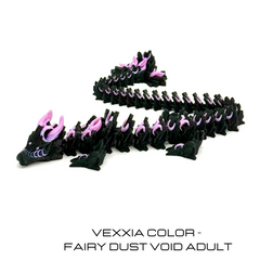 Vexxia Void Lunar Articulated Dragon - Premium Dual-Color Series thumb 6