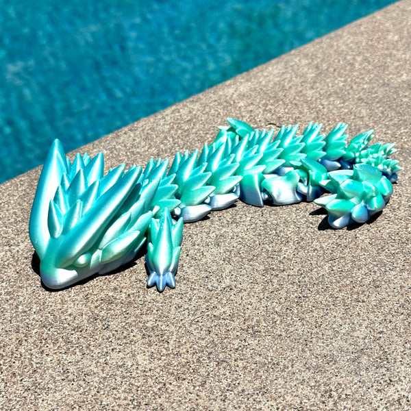 Vexxia Giant Spiky Dragon Articulated Figurine 11in alt view