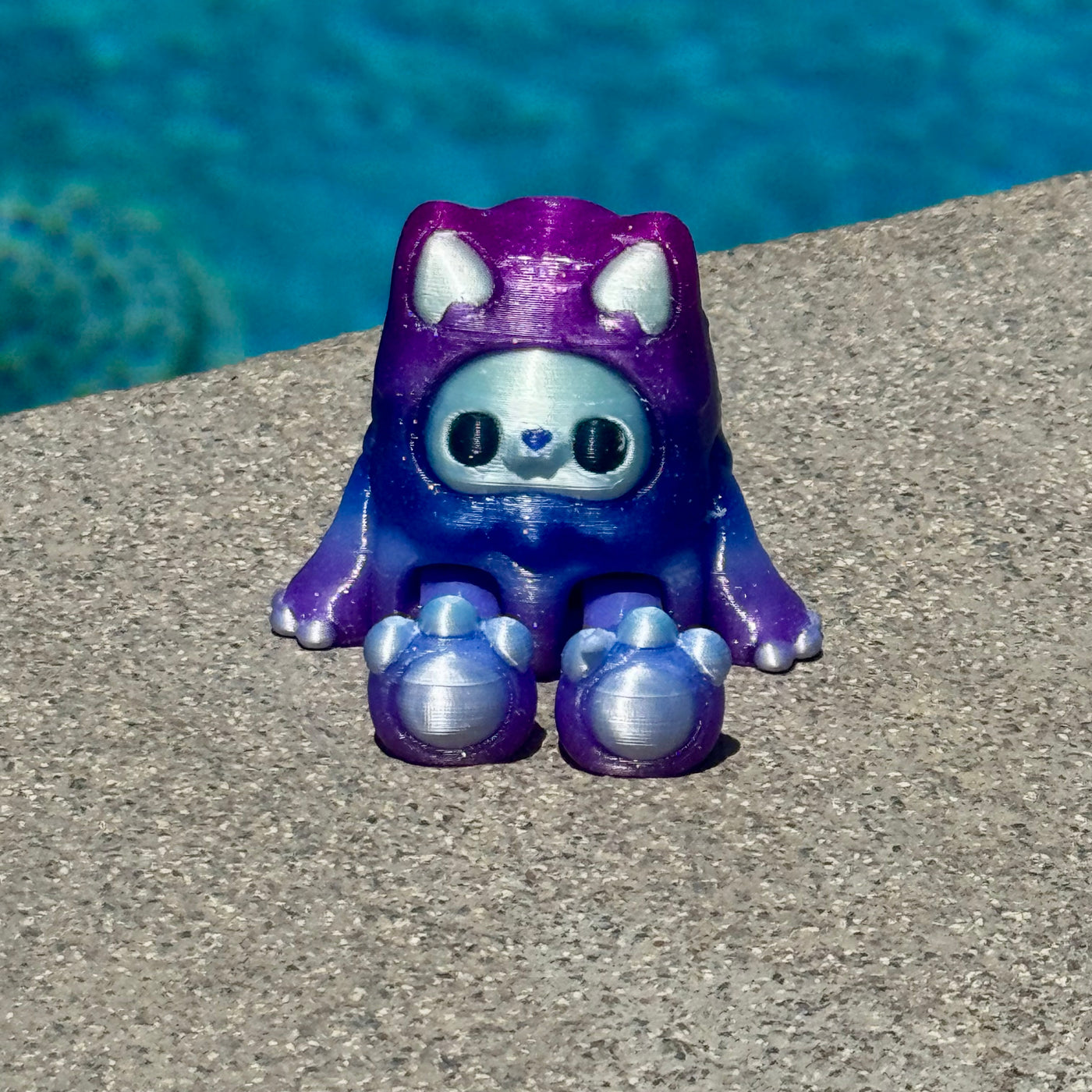 Vexxia Woobu Koneko Cute Kitty Sitting Figurine - VAULT SALE