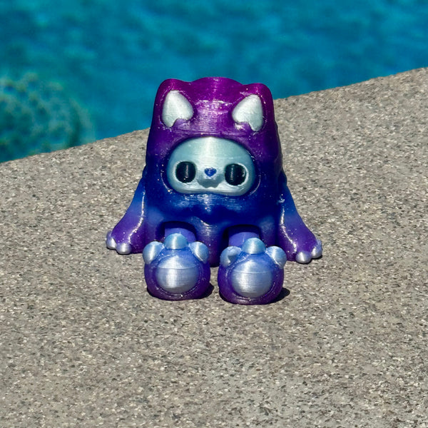 Vexxia Woobu Koneko Cute Kitty Sitting Figurine - VAULT SALE