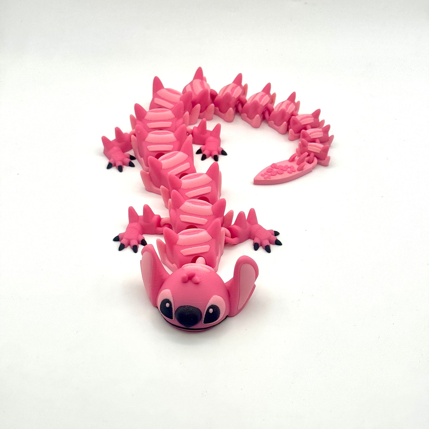 Stitch, holographic dragon