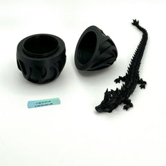 Vexxia Crystal Dragon 12in with Custom Egg Set thumb 3