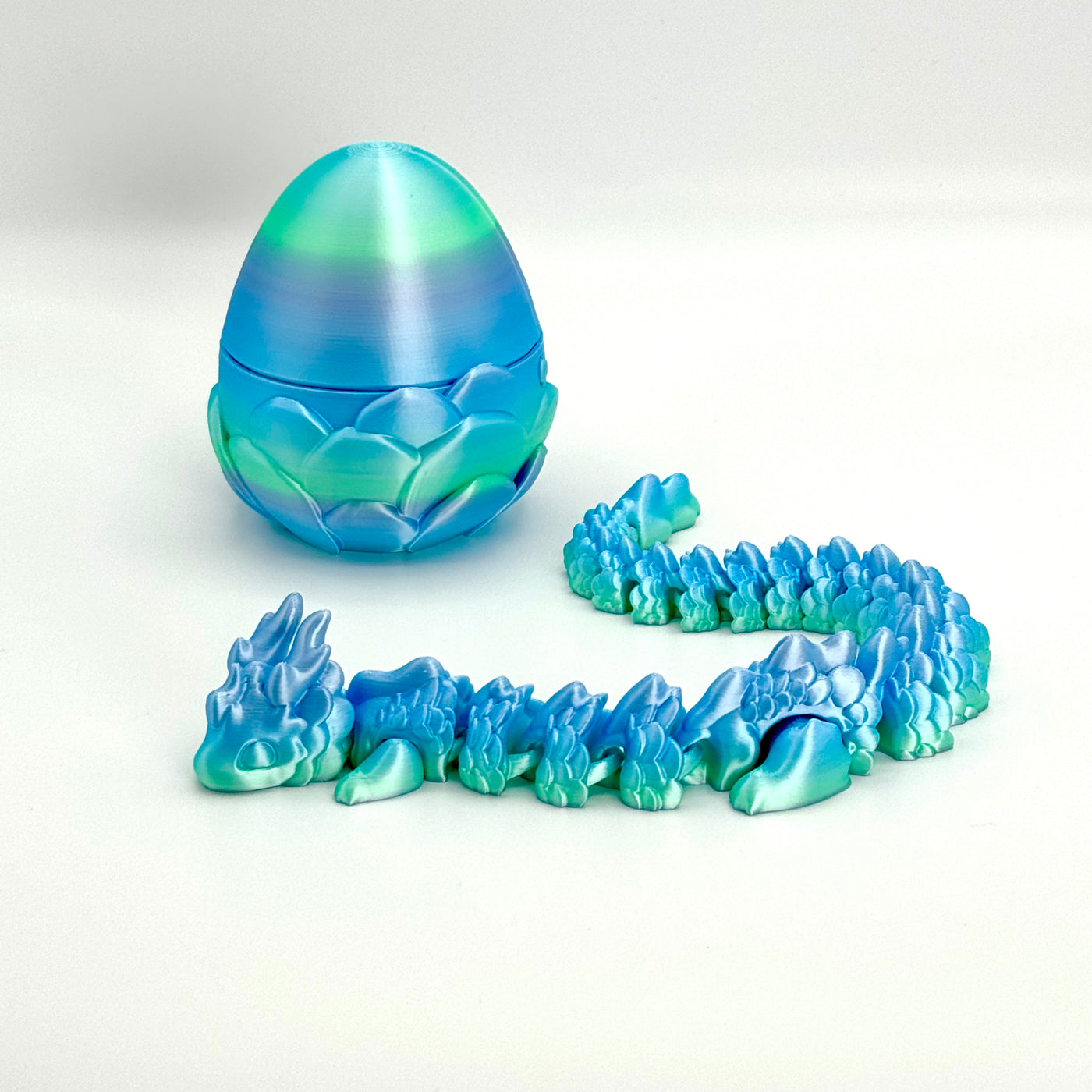 Vexxia Giant Articulated Kaida Dragon and Custom Egg Set