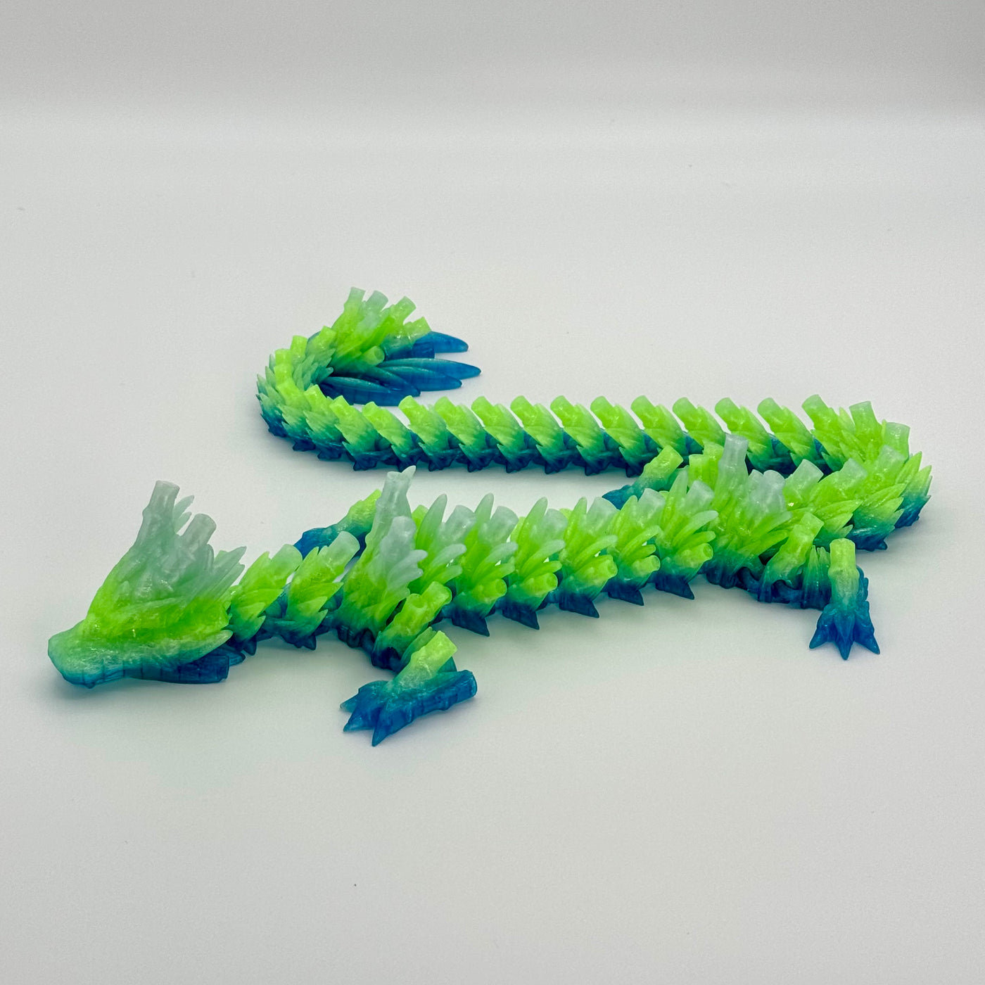 Vexxia Giant Articulated Bamboo Dragon Figurine 24in