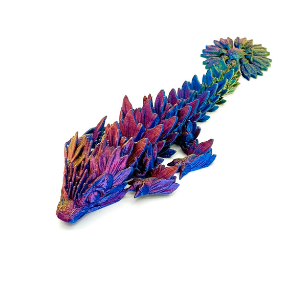 Vexxia Sunflower Petite Articulated Dragon Figurine 6in