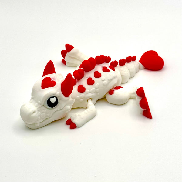 Vexxia Heart Dino Articulated Desktop Figurine alt view
