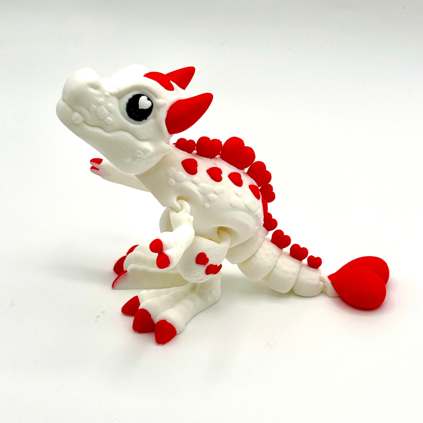 Vexxia Heart Dino Articulated Desktop Figurine