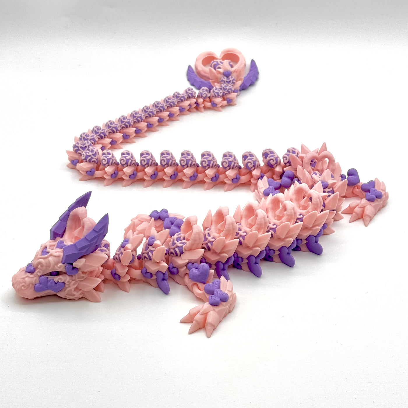 Heart Dragon home decor gift desk fidget dragon
