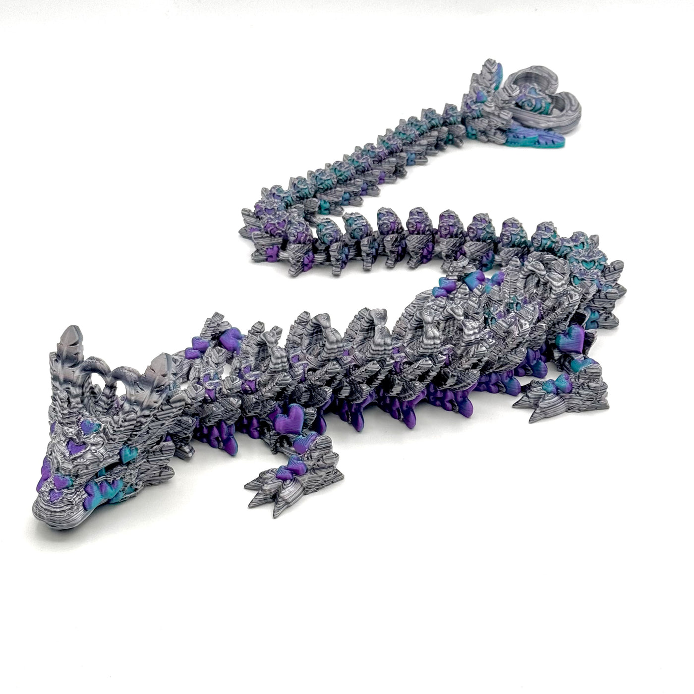 Heart Dragon home decor gift desk fidget dragon