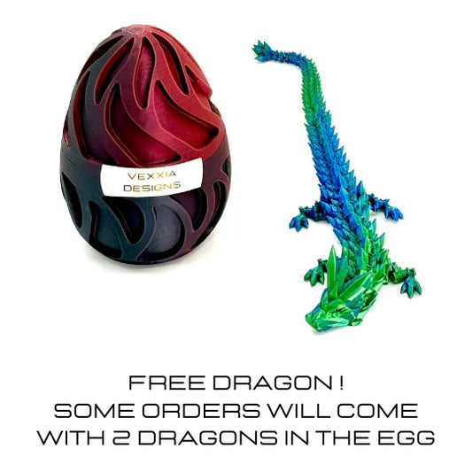 Surprise Mystery Crystal Dragon Egg